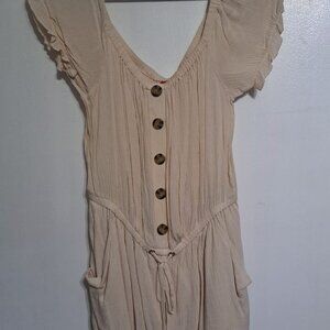 enterito aamira shlder romper crema guess,  talla S
